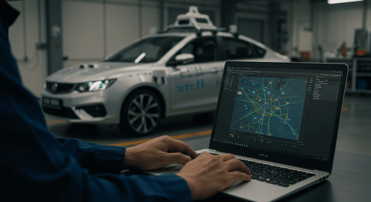 Autonomous Vehicle Using Autoware
